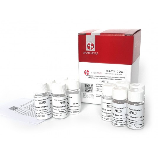 Наборы реагентов для гемостаза "Анализ Мед Пром" ООО